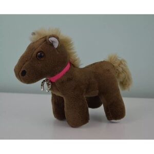 My Life As Horse Pony Plush Stuffed Animal Toy Brown Pink Walmart Funrise 6.5"
